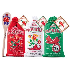 Fűszerpaprika őrlemény vászonzsákban 3x100g