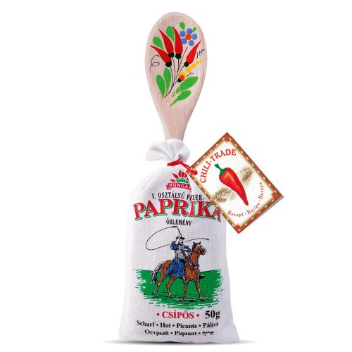 Fűszerpaprika őrlemény fakanállal 50g erős