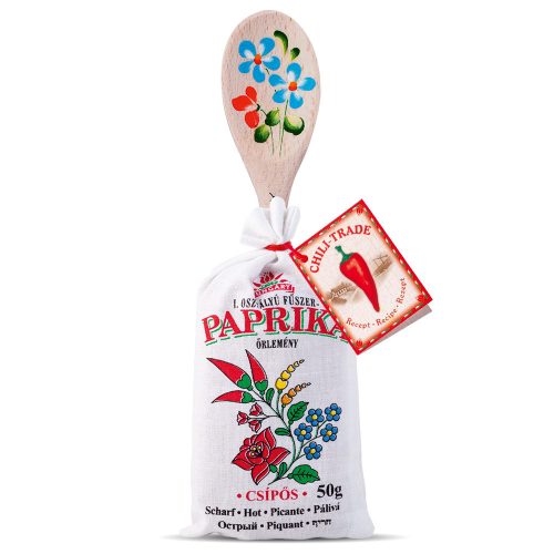 Fűszerpaprika őrlemény fakanállal 50g erős