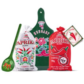 Fűszerpaprika őrlemény deszkás díszcsomagban