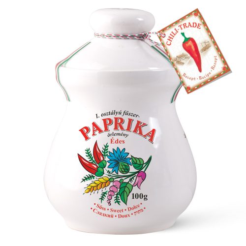 Fűszerpaprika őrlemény kerámia fűszertartóban 100g édes