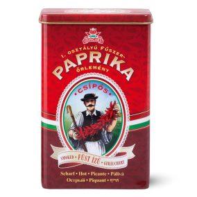   Füst ízű fűszerpaprika őrlemény fém díszdobozban 50g erős