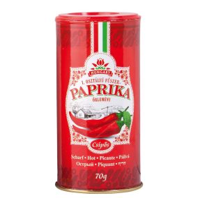   Fűszerpaprika őrlemény szórófejes díszdobozban 70g erős