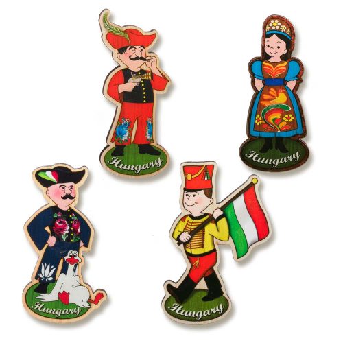Fa figurás hűtőmágnes