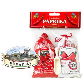   Fűszerpaprika őrlemény vászonzsákban fa hűtőmágnessel 2x50g