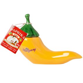   Fűszerpaprika őrlemény mázas kerámia paprikában édes 50g (sárga)