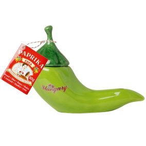   Fűszerpaprika őrlemény mázas kerámia paprikában édes 50g (zöld)