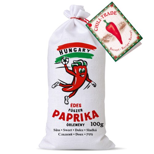 Fűszerpaprika őrlemény vászonzsákban 100g édes